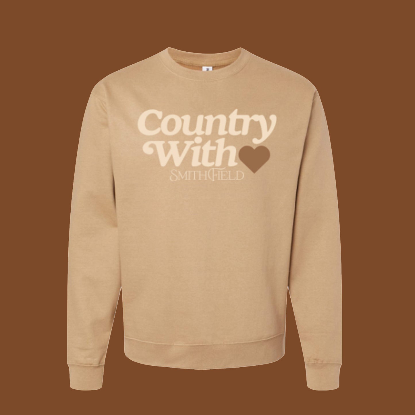Smithfield "Country With Heart" Sweatshirt