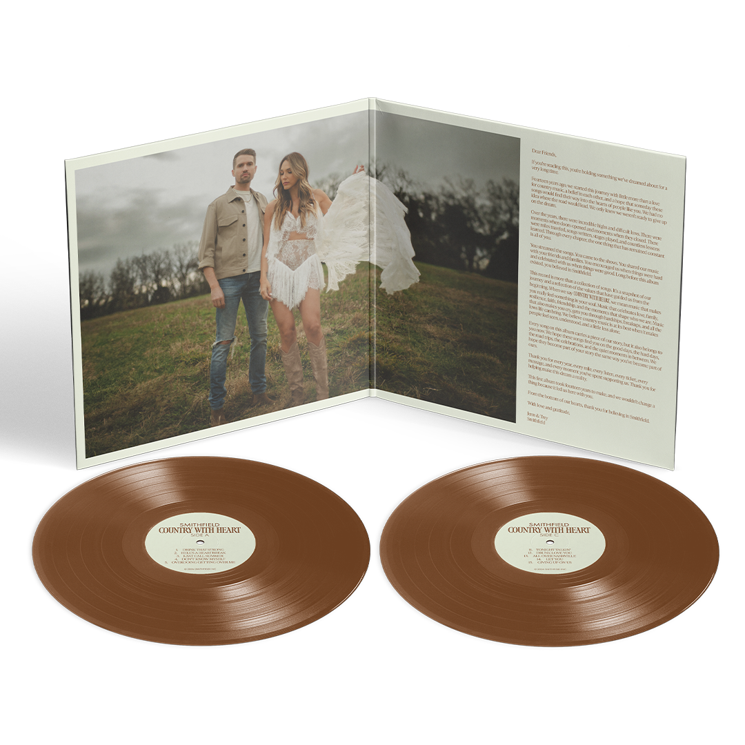 Country With Heart - (Double Vinyl)   limited edition PRE ORDER