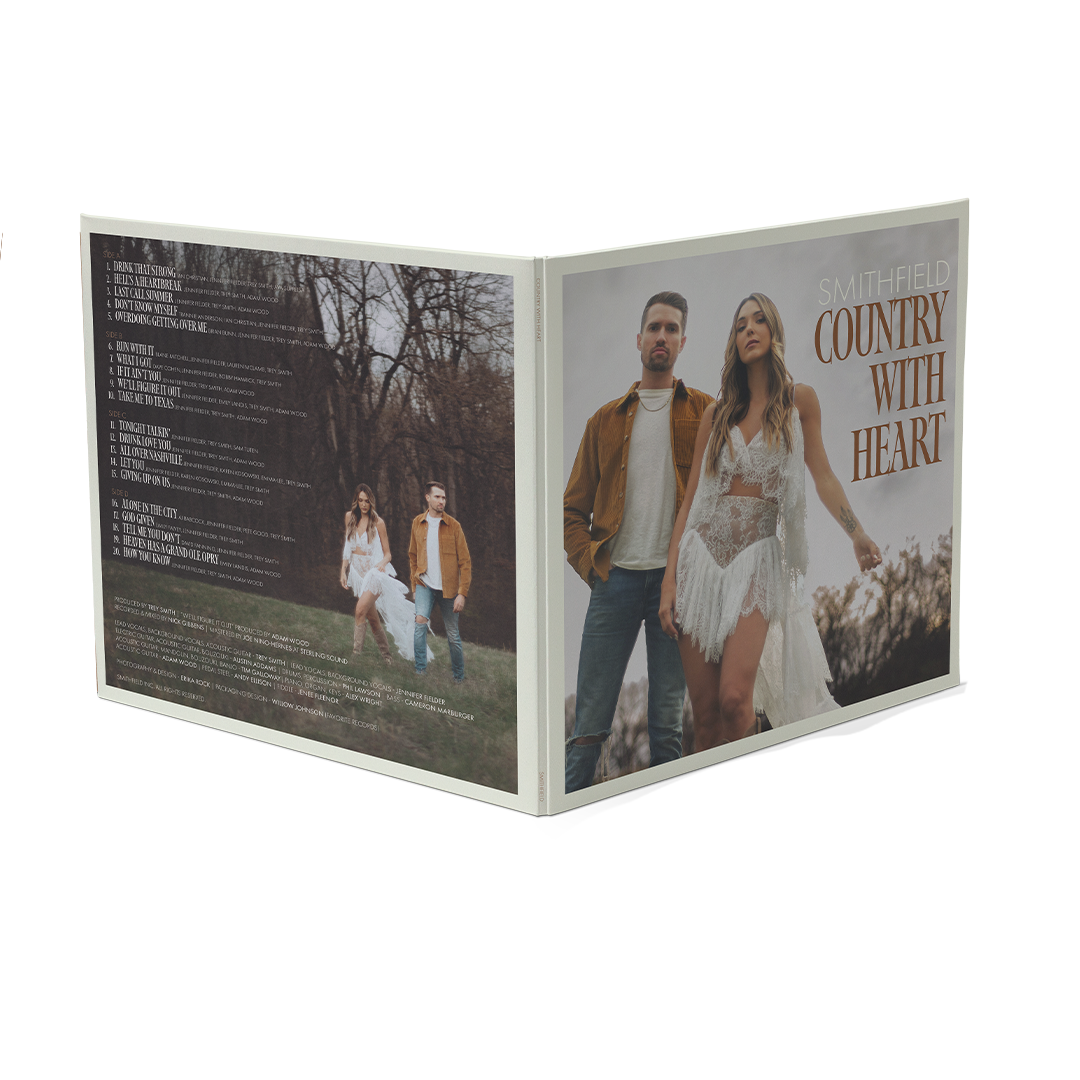 Country With Heart - (Double Vinyl)   limited edition PRE ORDER