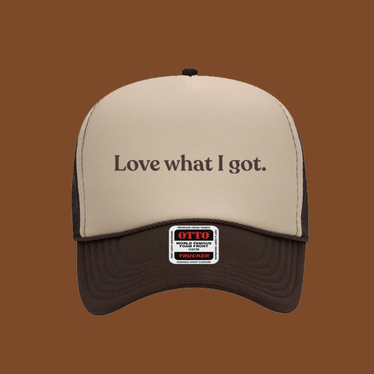 Smithfield "Love what I got." Trucker Hat