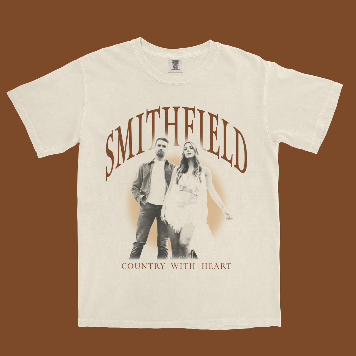Smithfield Photo Graphic T-Shirt-Ivory